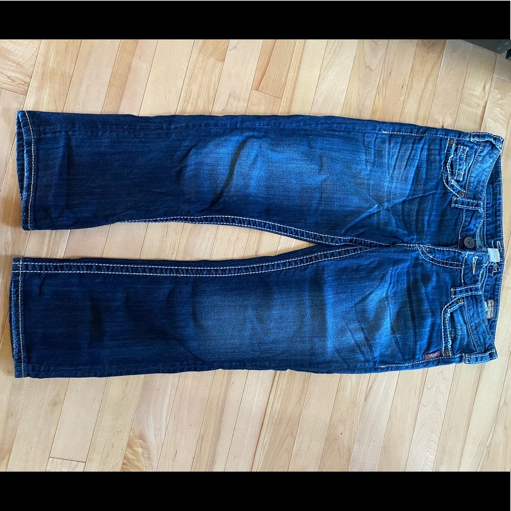 EUC Silver Jeans Size 30 stretch denim